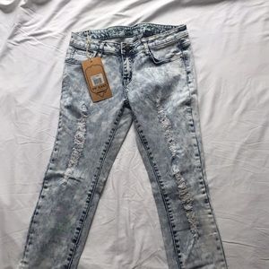 Brand new rocker stretchable jeans